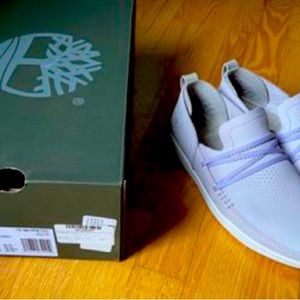 NEW Timberland Women's Project Better Light Purple Nubuck Slip On Shoes